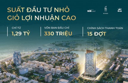 SỞ HỮU QUỸ CĂN VÀNG - MỞ QUYỀN NĂNG VÔ HẠN TẠI HẠ LONG CHỈ 1,2 TỶ